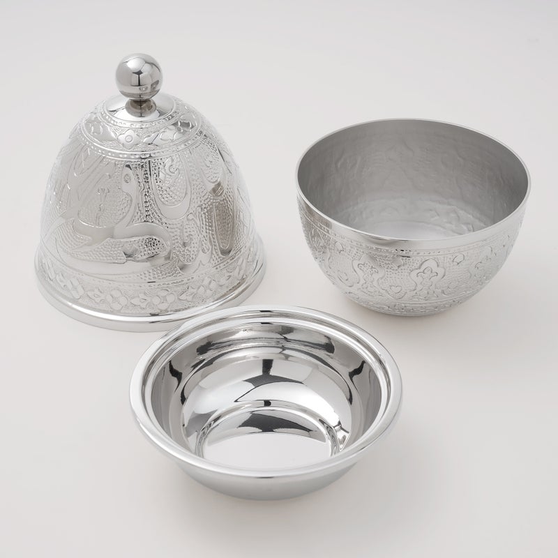 La Mesa وعاء تقديم الطعام على شكل بيضة - فضي - Image 4